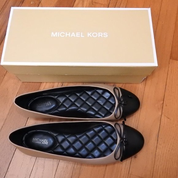 MICHAEL Michael Kors Shoes - Michael Michael Kors Melody Toe Cap Flats 9.5M